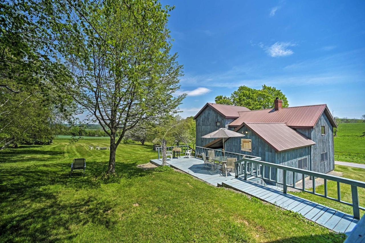 Country Escape With Sauna, 10 Mi To Cooperstown Richfield Springs Eksteriør billede